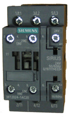 Siemens 3RT20241AC20 Contactor AC-3 5.5KW/400V 24V 50/60HZ