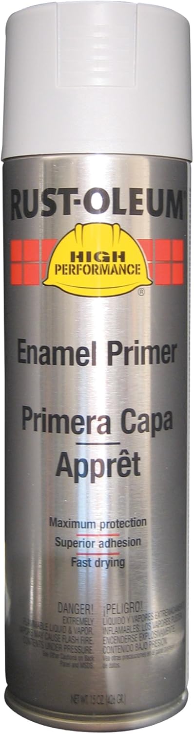 Rust-Oleum V2182838 High Performance V2100 System Enamel Spray Primer 15-Ounce Gray