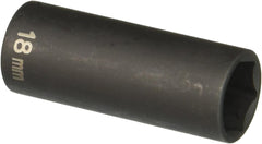 Grey Pneumatic 1018MD 3/8 Drive x 18mm Deep Socket