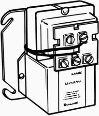 Honeywell R8239B1076 Dpdt Fan Control Center