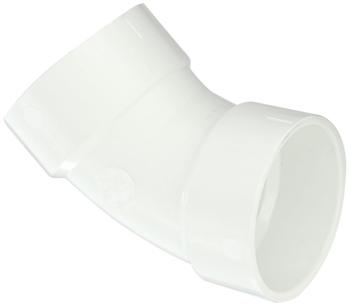 Spears P321-030 3 Inch PVC DWV 1/8 Bend HubxHub