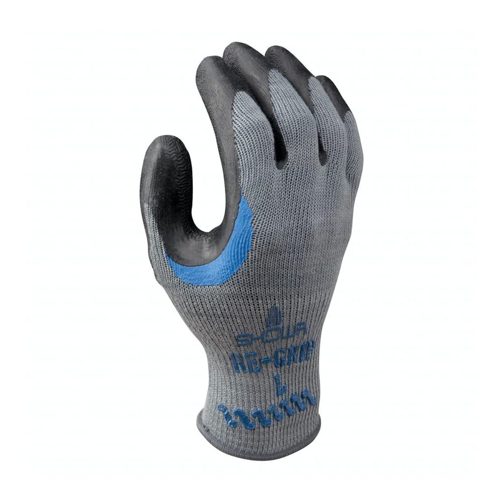 Showa 330M-08 Showa Atlas 330 Latex-Coated Grip Gloves Medium