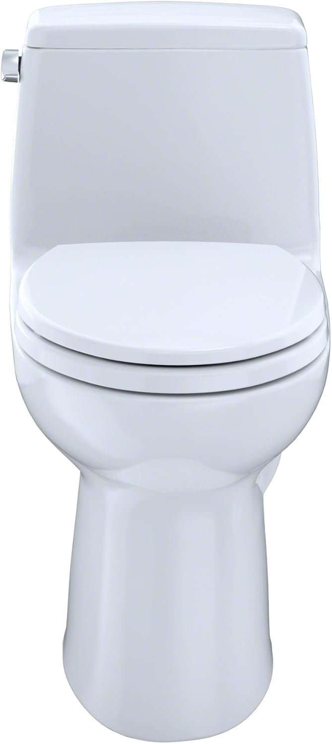 TOTO MS854114SL#01 Ultramax ADA One Piece Toilet 1.6 GPF Cotton White