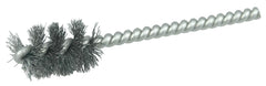 Weiler 21075 Power Tube Brush Steel Wire Fill 1 Inch Brush Length Made in USA