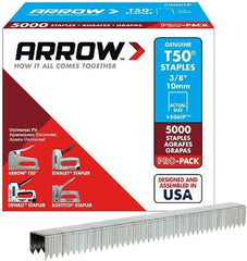 Arrow Fastener 506IP Heavy Duty T50 Staples for Upholstery 3/8 Inch Leg Length 5000-Pack