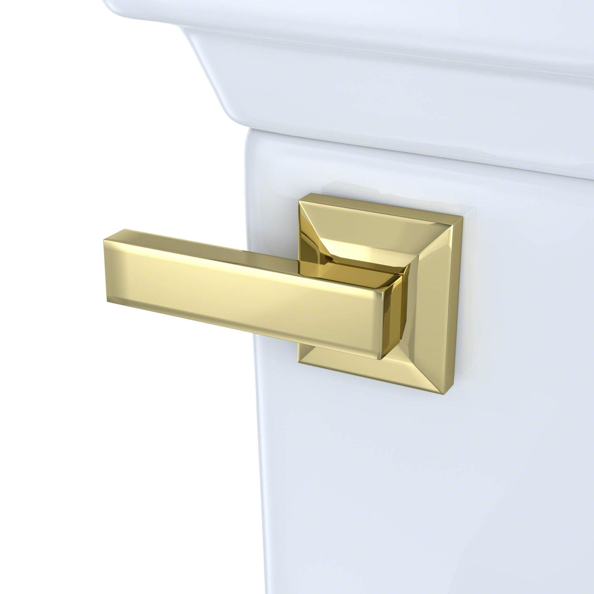 Toto THU191#PB Trip Lever Polished Brass Lloyd Toilet