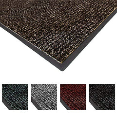 Notrax 117S0046BR Heritage Rib Entrance Mat, Brown, 4 ft x 6 ft