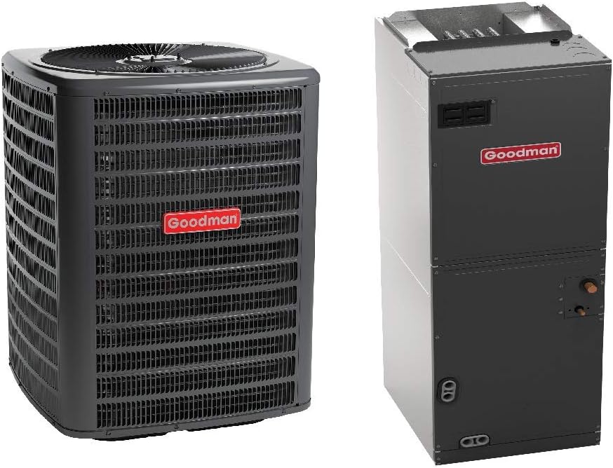 Goodman GSZ140601 5 Ton 14 Seer Heat Pump System with Multi Position Air Handler