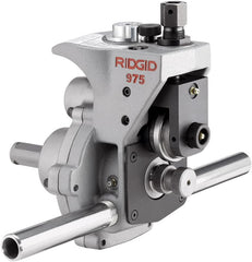 Ridgid 25638 Model 975 Combo Roll Groover Manual Or Power Drive For 1-4 to 6 Pipes