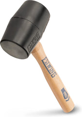 Estwing DH-12 12 Oz Deadhead Rubber Mallet, Wood Handle, Black