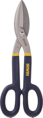 IRWIN 22012 Tin Snip Flat Blade 12-Inch