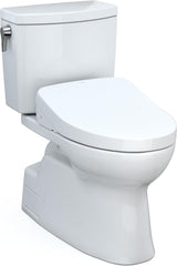 Toto MW4743046CUFG 01 Vespin II 1G with Washlet S500e Contemporary Bidet Seat Cotton White