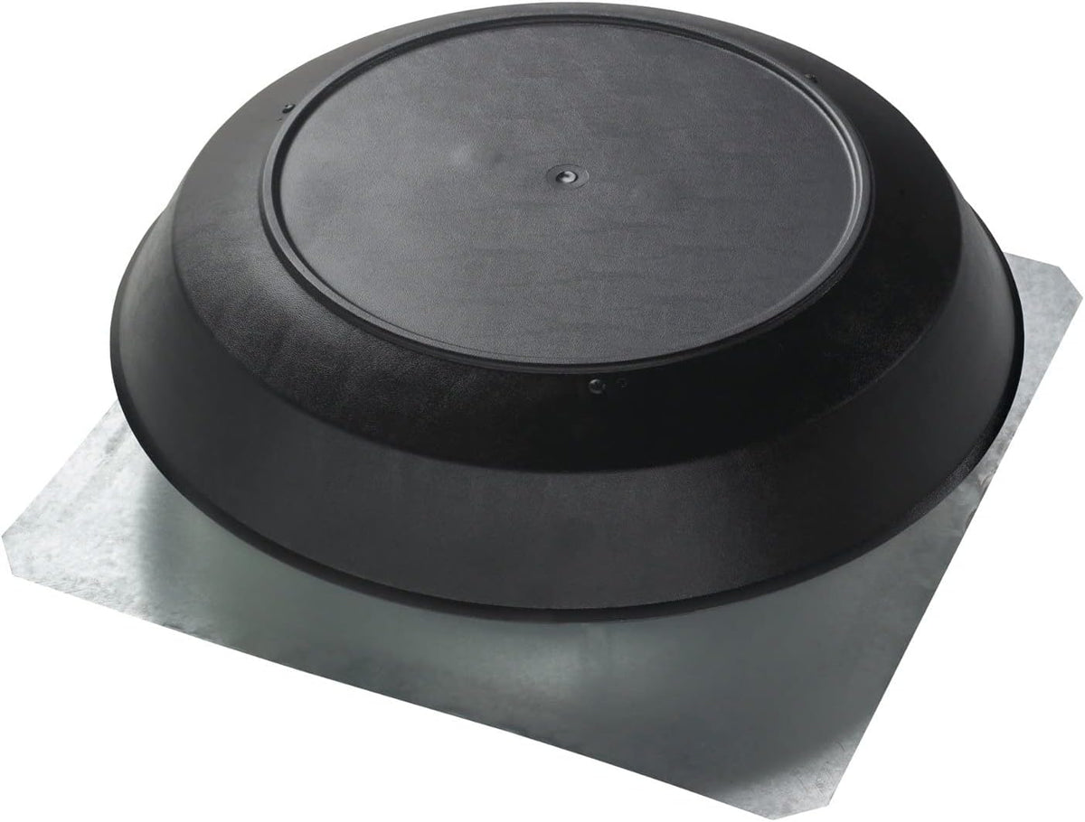 Broan 356BK 1600 CFM Powered Attic Ventilator with Black Dome