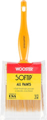 Wooster Q3108-3 Softip Paintbrush, 3-Inch, White