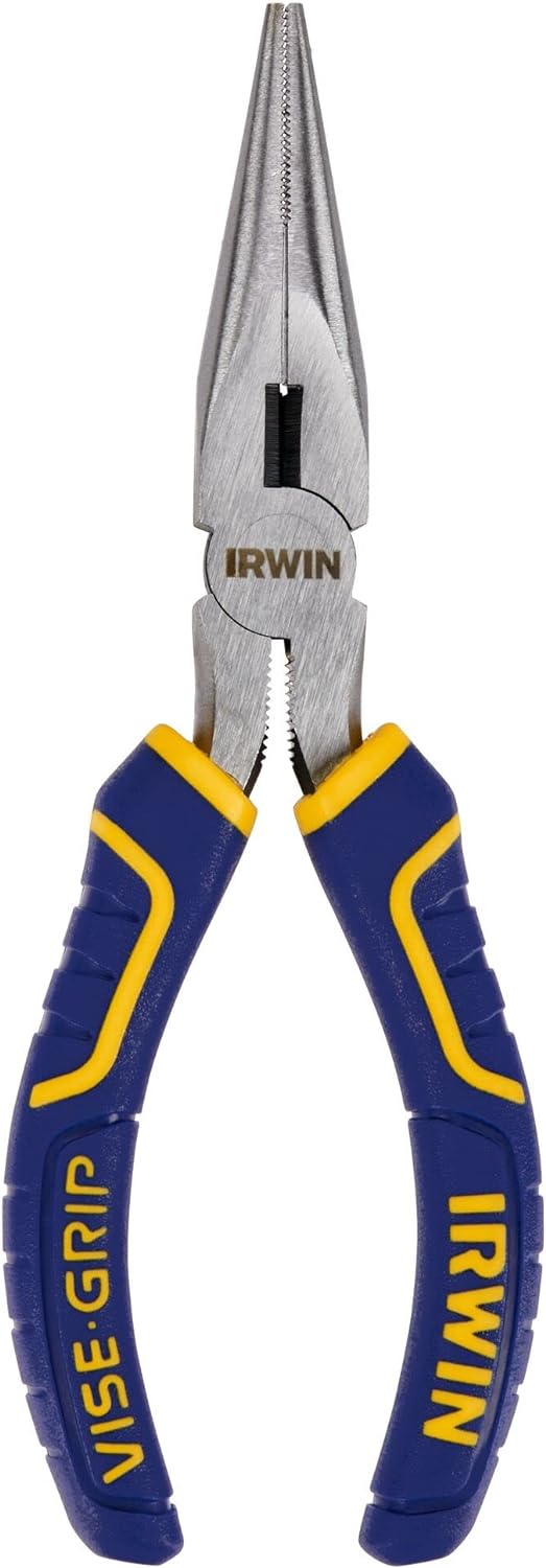 IRWIN 2078216 VISE-GRIP Long Nose Pliers with Protouch Grip Handle 6 Inch