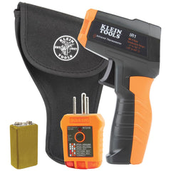 Klein Tools IR1KIT Infrared Thermometer with GFCI Receptacle Tester