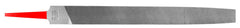 Simonds 73145500 Mill Hand File 8 Inches American Pattern Rectangular Bastard Cut