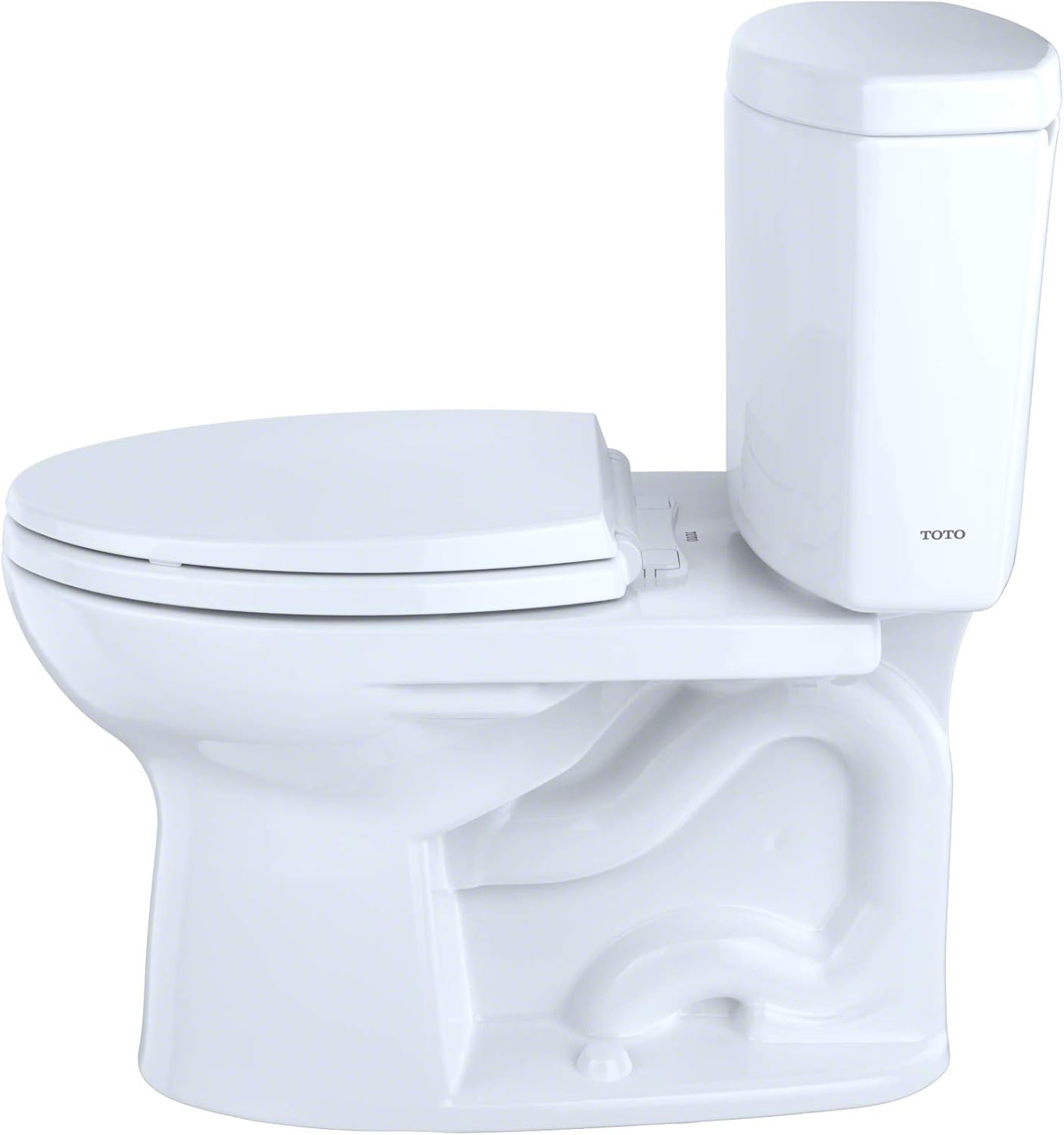 TOTO CST454CEFG#01 Drake Bathroom-Hardware Cotton White