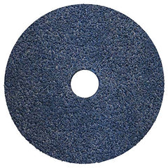 Weiler 59703 Tiger Zirconia Alumina Resin Fiber Sanding & Grinding Disc 5 Diameter 50 Grit 7/8 Arbor Hole