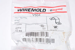 Wiremold V504 Mounting Strap for Use with 500 Series Raceway 1 or 2 Holes Steel