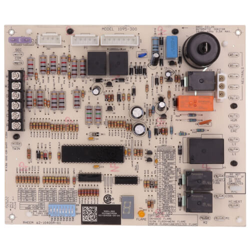 Rheem 6210405901 Control Board for Integrated Furnace Board Replacement