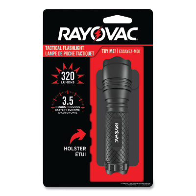 RAYOVAC RN3AAA-BXT RoughNeck LED Tactical Flashlight 260 Lumens 3 AAA