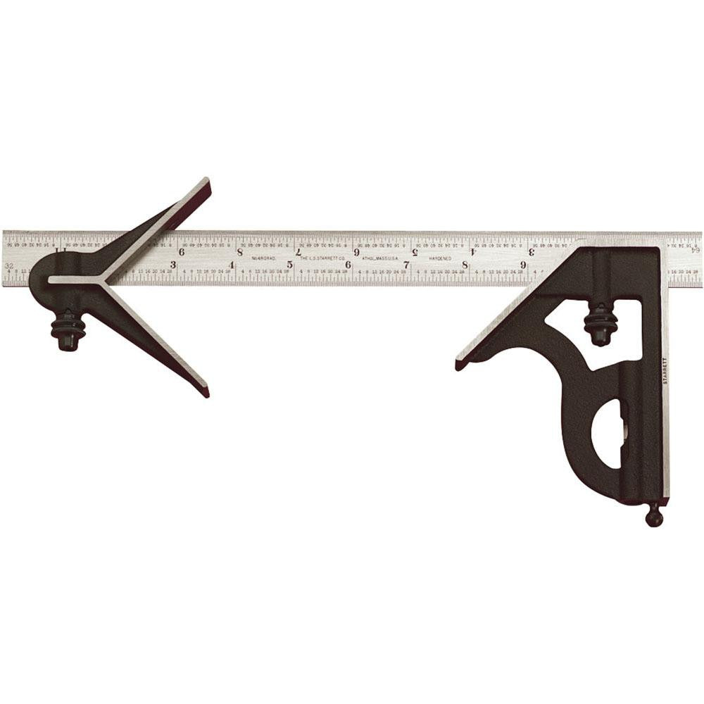 STARRETT Starrett 50056 Combination Square Set 12 Inch 3 Piece