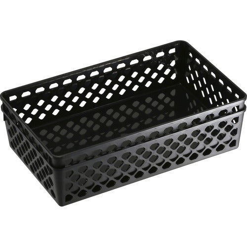 OFFICEMATE Officemate OIC26202 Supply Basket Black Pack of 2