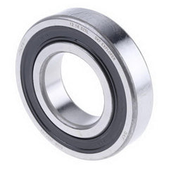 SKF 6208-2RS Single Row Deep Groove Radial Ball Bearing, 40 mm Bore x 80 mm OD x 18 mm W, Double Seal, Pressed Steel Cage