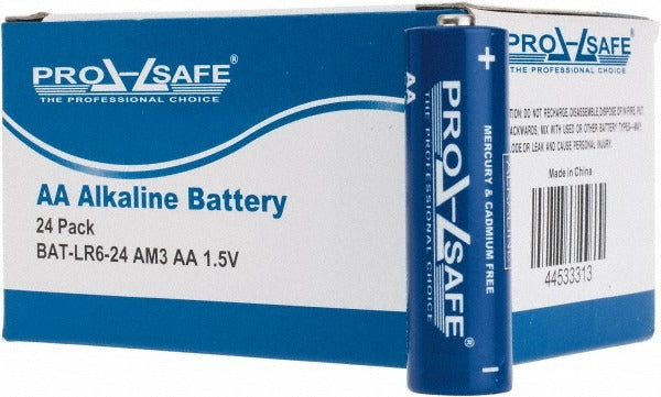 PRO-SAFE Pro-safe BAT-LR6-24 Aa Alkaline Battery 1.5V 24-pack