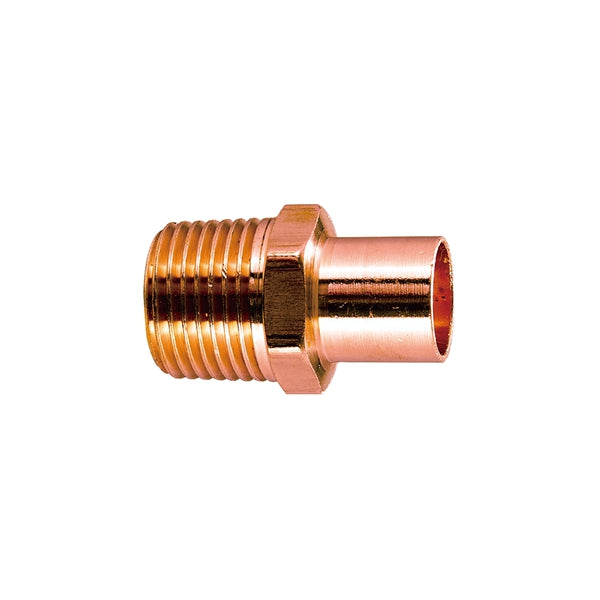 DAKOTA SOURCING Dakota Sourcing 13206 Copper Male Adapter 7/8 in Od X 3/4 in Mpt