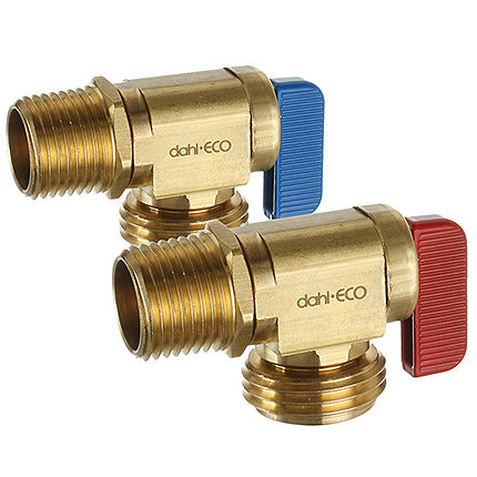 DAHL Dahl Valve 621-01-04-PK2 1/2 MIP or 1/2 Fem Solder x Male Hose Valve (PKG of 2)