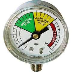 GAUGE PRESSURE 0 TO 30 PSI G0064 for BKI (Barbeque King)  BKIG0064