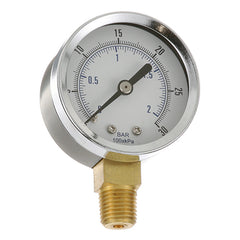 GAUGE PRESSURE 0 TO 30 PSI 2 OD 1/4 MPT REPLACEMENT MPN for Vulcan Hart 880437