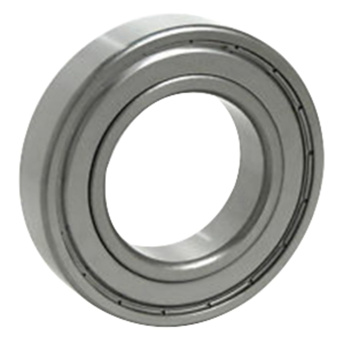 SKF 6216-2Z Single Row Deep Groove Radial Ball Bearing, 80 mm Bore x 140 mm OD x 26 mm W, Double Shield, Pressed Steel Cage