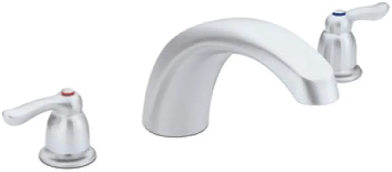 MOEN Moen T990BC Chateau two-handle low-arc roman tub faucet (10 inches widespread)