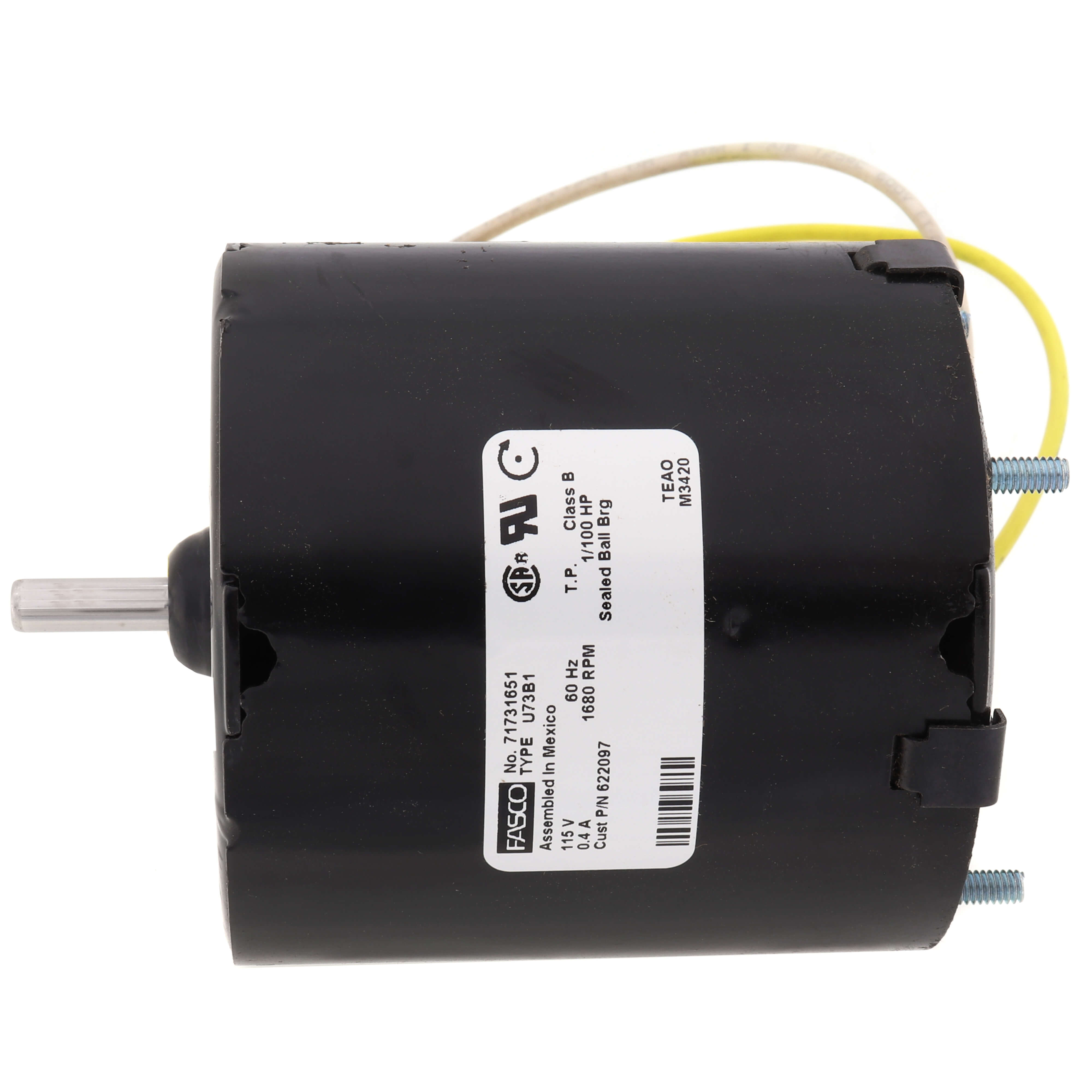 Nordyne 622097R 1680 RPM Condenser Fan Motor 115V Replacement MPN 622097