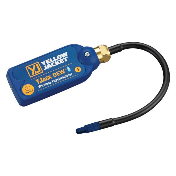 YELLOW JACKET Yellow Jacket 67073 YJACK Charging & Air Kit (2 Press, 2 Temperature Clamps, 2 Dew Psychrometers)