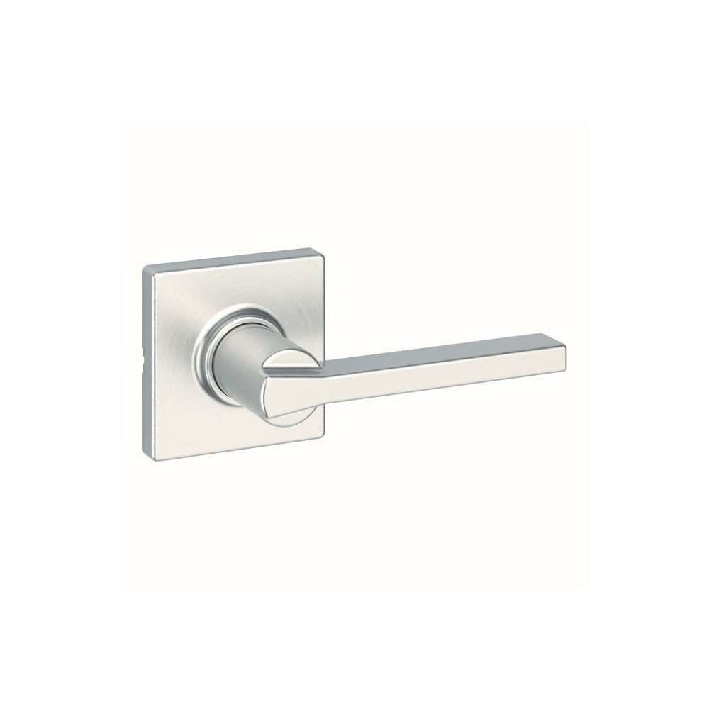 KWIKSET Kwikset 200CSLSQT-15 Casey Lever Passage Lock Satin Nickel