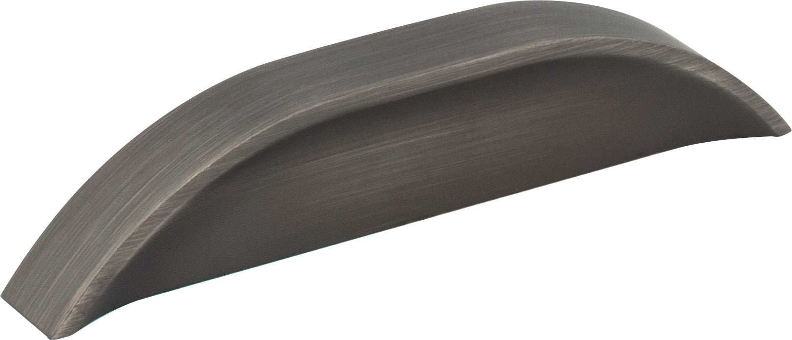 JEFFREY ALEXANDER Jeffrey Alexander 484-396BNBDL Cabinet Pinch Pull Brushed Pewter