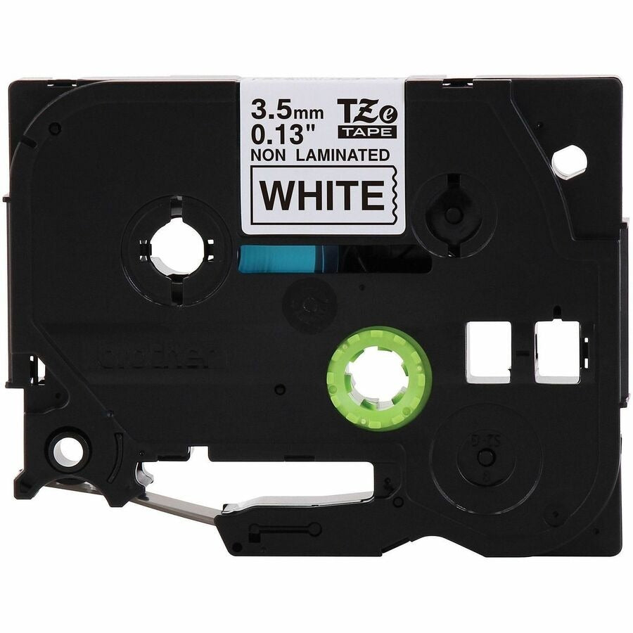 BROTHER Brother BRTTZEN201G P-touch TZeN201 Narrow Non-Laminated Label Tape (3.5mm x 8m)