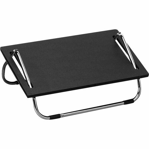 SAFCO Safco SAF2105 Adjustable Footrest Black Chrome