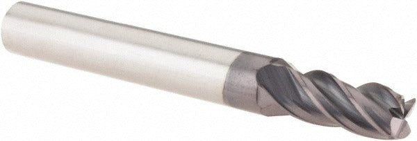 M.A. FORD M.a. Ford. 17728104A Corner Radius End Mill 4 Flute Carbide