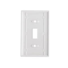 DiversiTech 625-2134W Single Toggle Cover with 1/2 Mounting Screws White