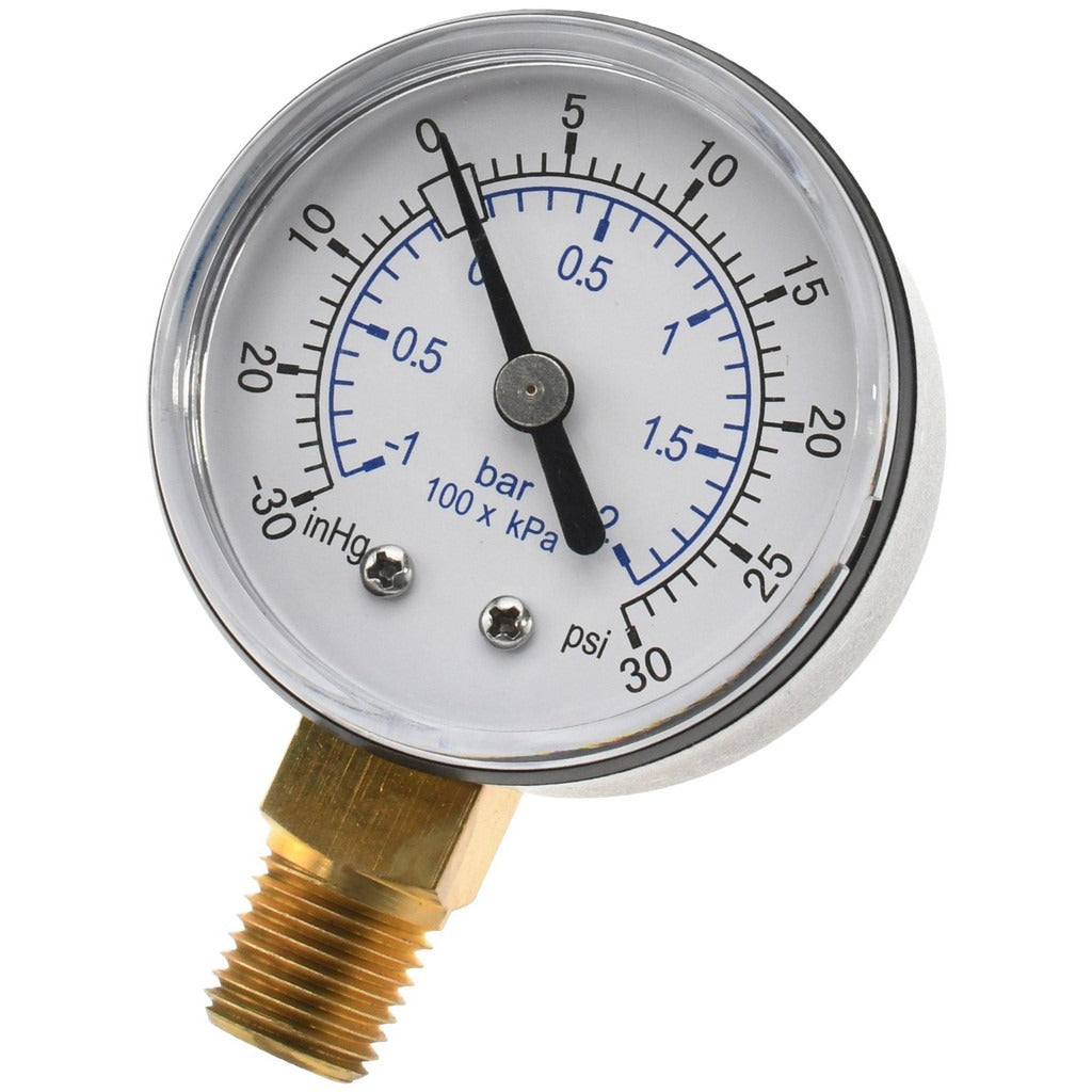 VALUE COLLECTION Value Collection 111CL20V30 Pressure Gauge 30 Psi 2 in Npt