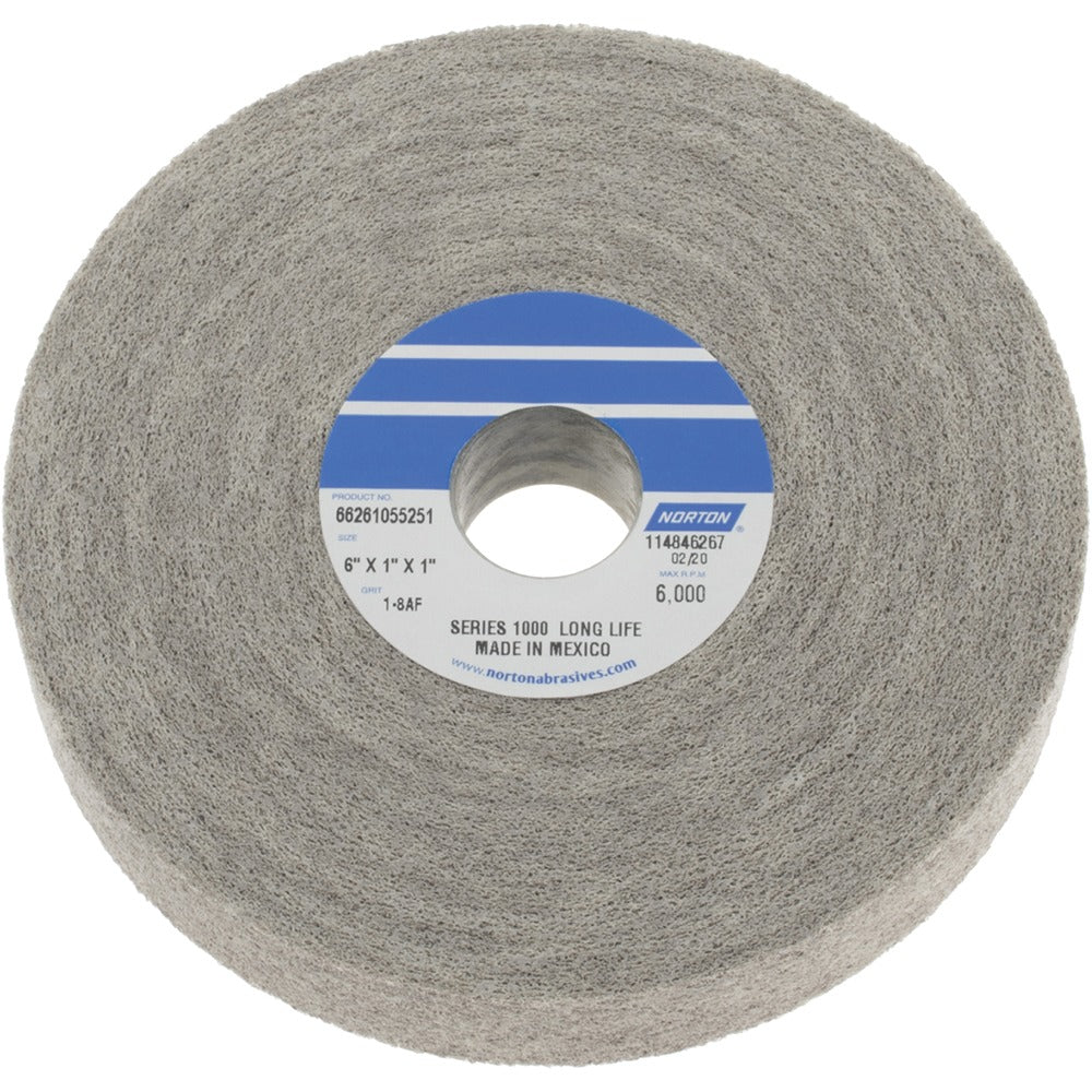 NORTON Norton 66261055251 Convolute Deburring Wheel 6 in Aluminum Oxide