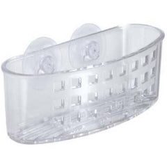 TRUE VALUE 38900 InterDesign Sinkworks Clear Suction Sponge & Scrub Center