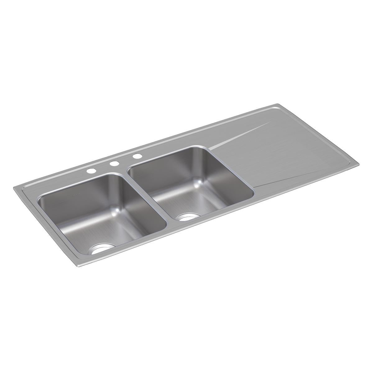BSC PREFERRED Bsc Preferred ILR4822L3 Double Bowl Sink 48x22 Stainless