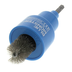 Blue Monster 62831 3/4 ID (7/8 OD) Power Deuce Copper Fitting Brush Tool