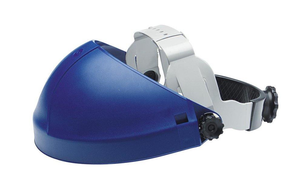 3M 7000002290 Ratchet Headgear H8A Blue 9 Inch Length 6 Inch Height Faceshield Attachment